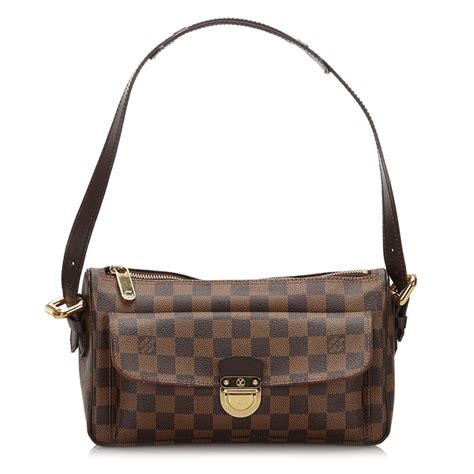 louis vuitton damier ebene ravello gm|Damier Ebene leather handbags.